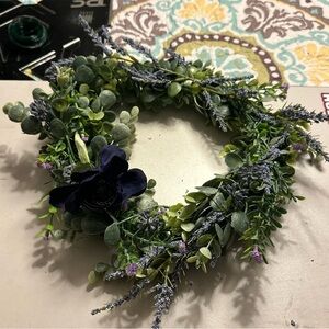 Homemade flower crown